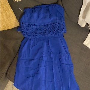 Blue dress